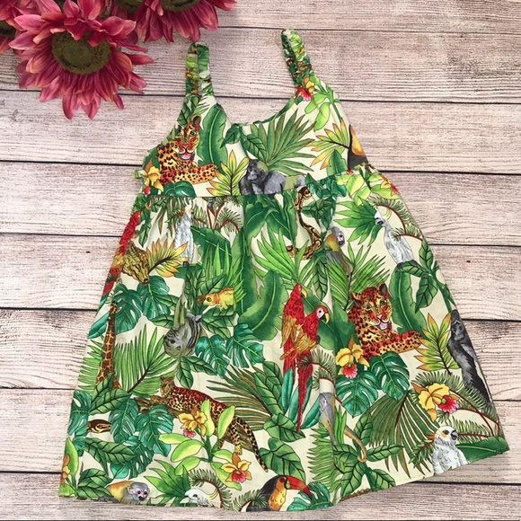 aloha republic Other - 🛍Little girls Hawaiian tropical dress 3/4